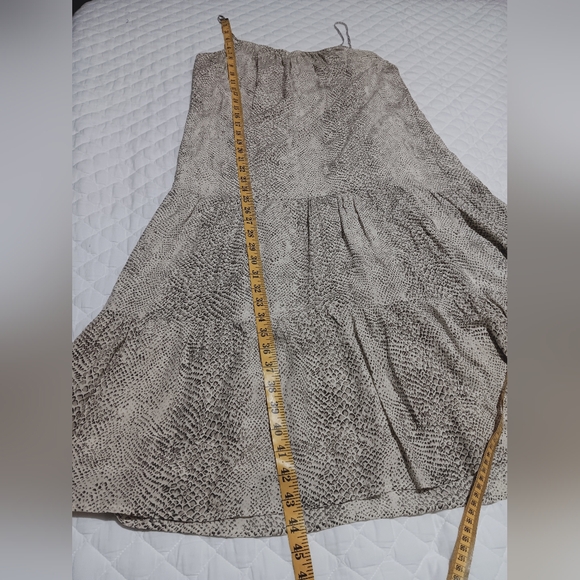 EUC Rails Women’s Adora Cream Snakeskin Dress Size XS - Picture 8 of 12